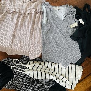 LOFT tank top lot